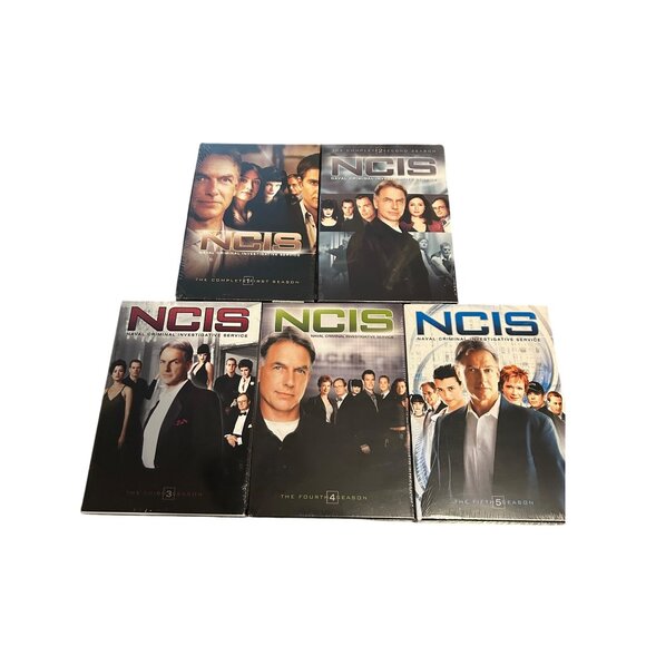 NCIS Seasons 1-5 DVD Box Set Brant new English media lot - Picture 1 of 2